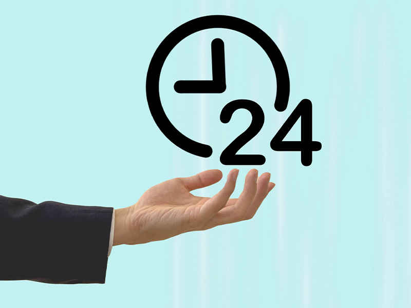 お問い合わせは年中無休・24時間体制